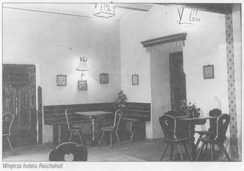 Wnętrze hotelu Reichshof